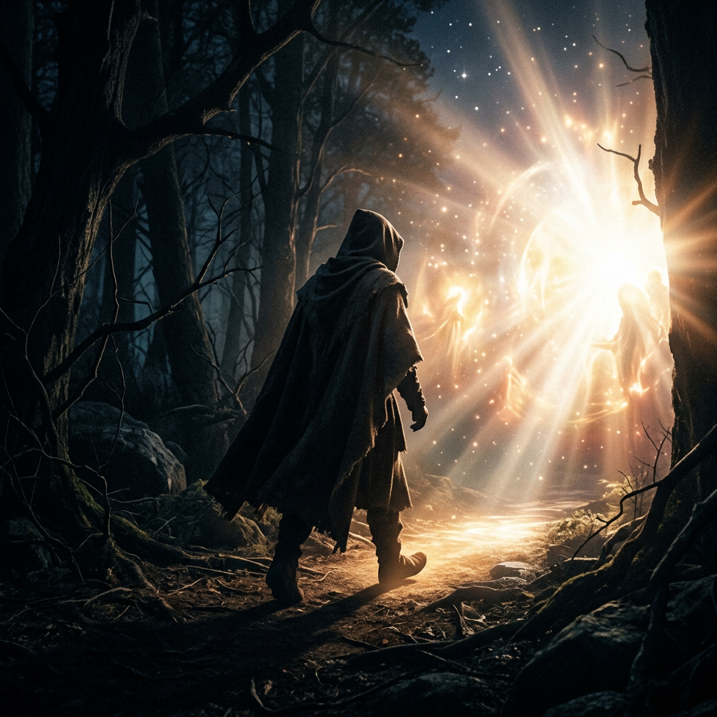 Cuando atraviesas la noche oscura, ves el camino